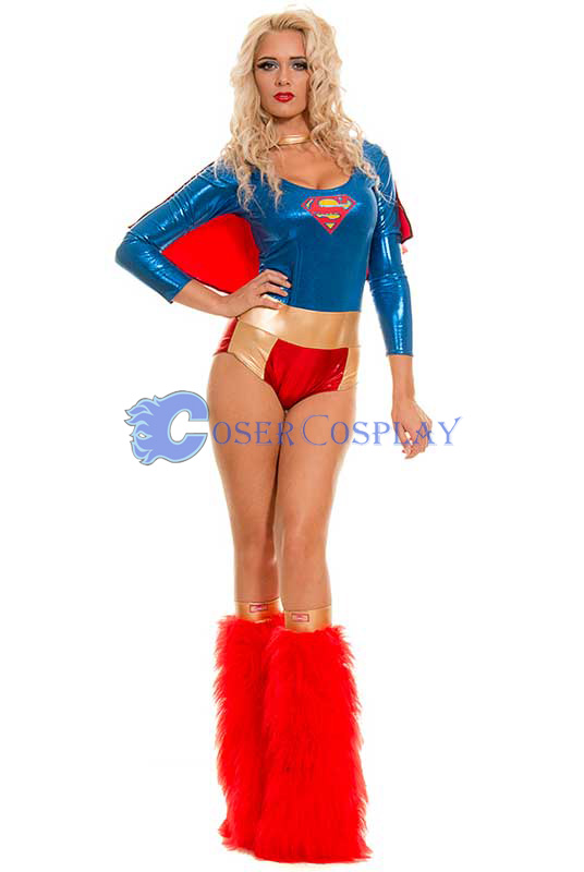 Superwoman Cosplay Costume For Halloween New